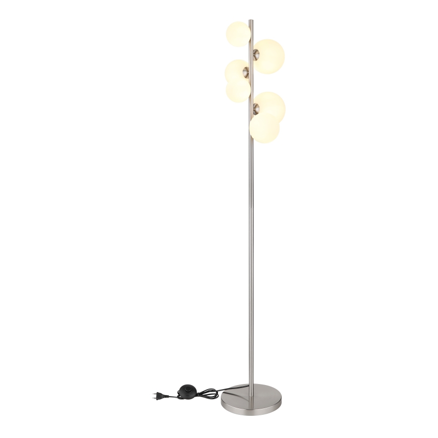 Globo - LED Lustra ar auklu 6xG9/3,5W/230V balta