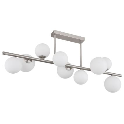 Globo - LED Lustra ar stieni 9xG9/3W/230V matēts hroms