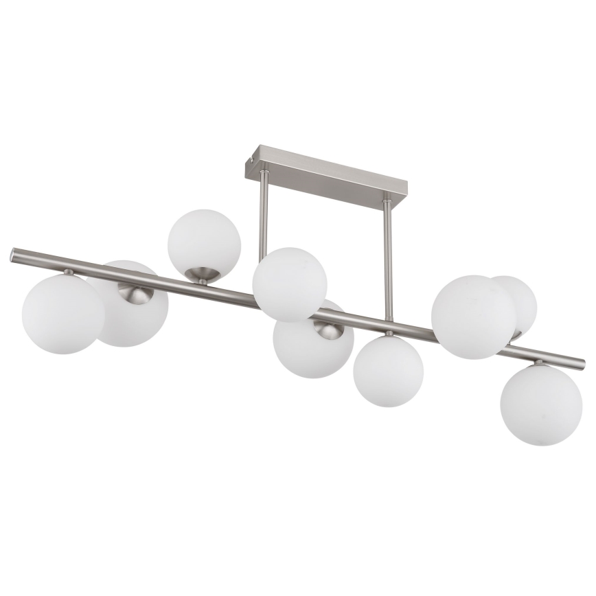 Globo - LED Lustra ar stieni 9xG9/3W/230V matēts hroms