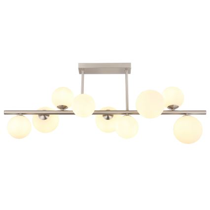 Globo - LED Lustra ar stieni 9xG9/3W/230V matēts hroms