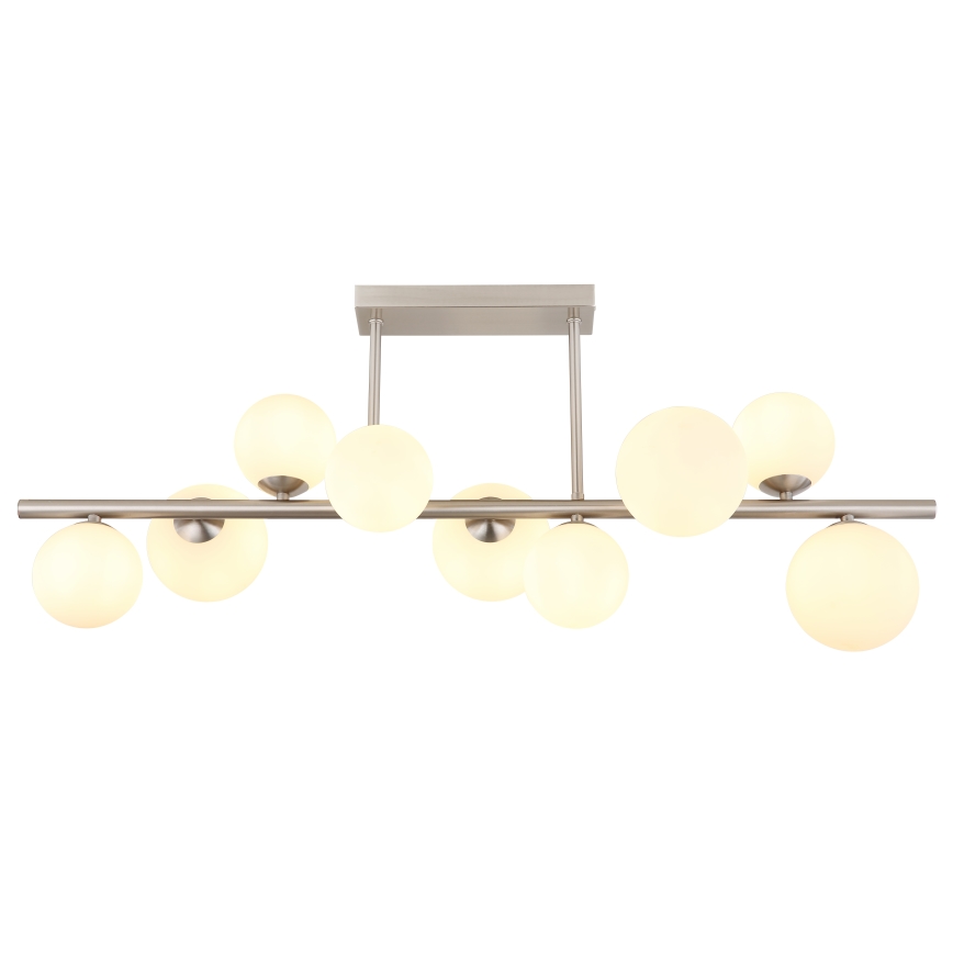 Globo - LED Lustra ar stieni 9xG9/3W/230V matēts hroms