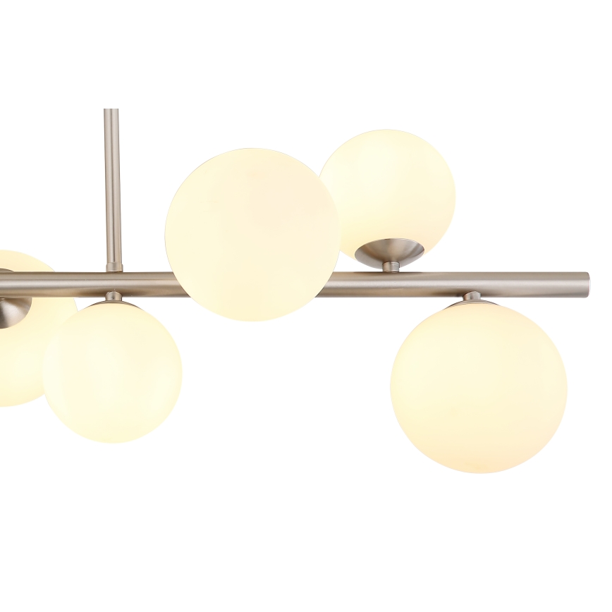 Globo - LED Lustra ar stieni 9xG9/3W/230V matēts hroms