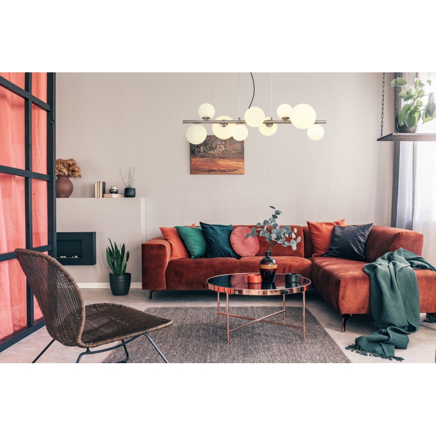 Globo - LED Lustra ar auklu 9xG9/3W/230V matēts hroms
