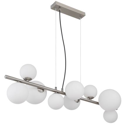 Globo - LED Lustra ar auklu 9xG9/3W/230V matēts hroms