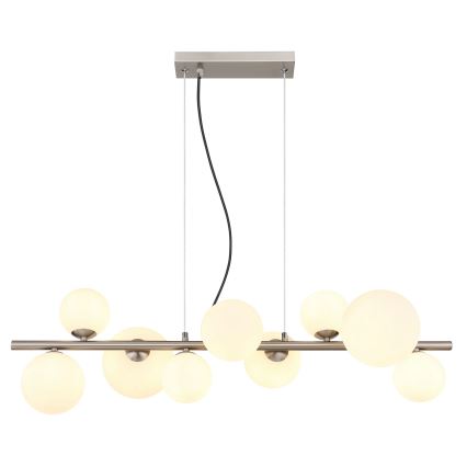Globo - LED Lustra ar auklu 9xG9/3W/230V matēts hroms