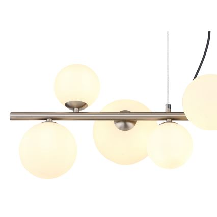 Globo - LED Lustra ar auklu 9xG9/3W/230V matēts hroms