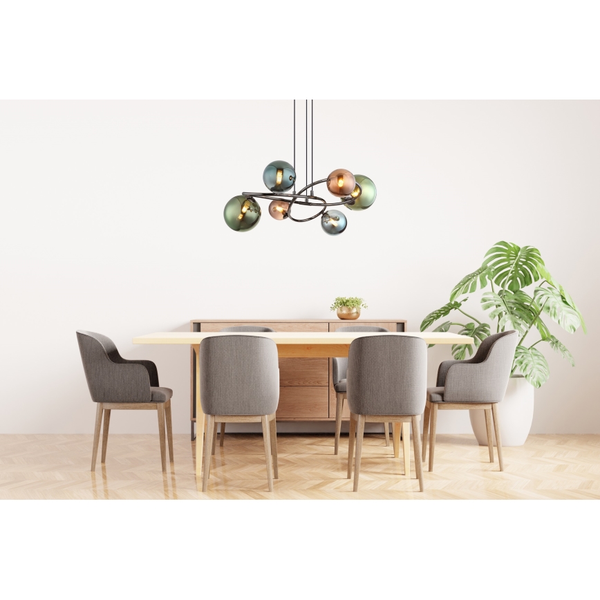Globo - LED Lustra ar auklu 6xG9/3,5W/230V