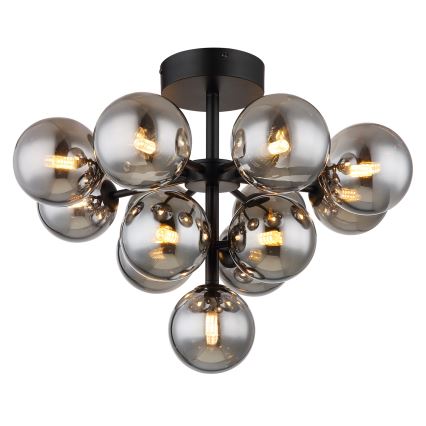 Globo - Virsapmetuma lustra 13xG9/5W/230V d. 56 cm melna