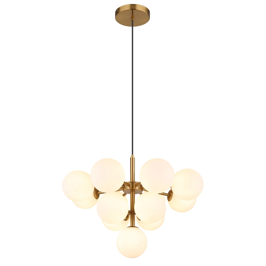 Globo - Lustra ar auklu 13xG9/5W/230V d. 56 cm zelta
