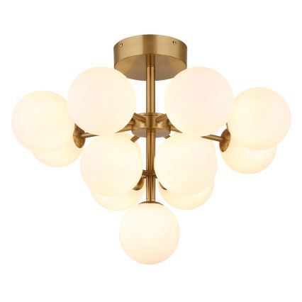 Globo - Virsapmetuma lustra 13xG9/5W/230V d. 56 cm zelta