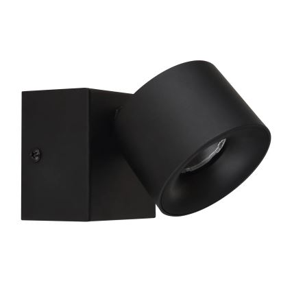 Globo - LED Sienas starmetis LED/6W/230V melna