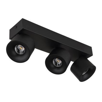 Globo - LED Starmetis 3xLED/6W/230V melna