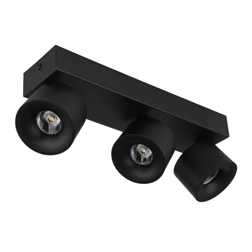 Globo - LED Starmetis 3xLED/6W/230V melna