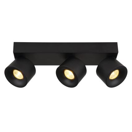 Globo - LED Starmetis 3xLED/6W/230V melna