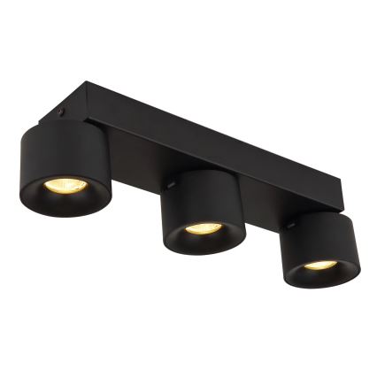 Globo - LED Starmetis 3xLED/6W/230V melna