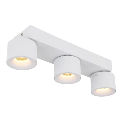 Globo - LED Starmetis 3xLED/6W/230V balta