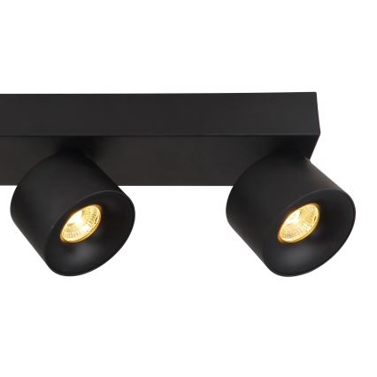 Globo - LED Starmetis 4xLED/6W/230V melna