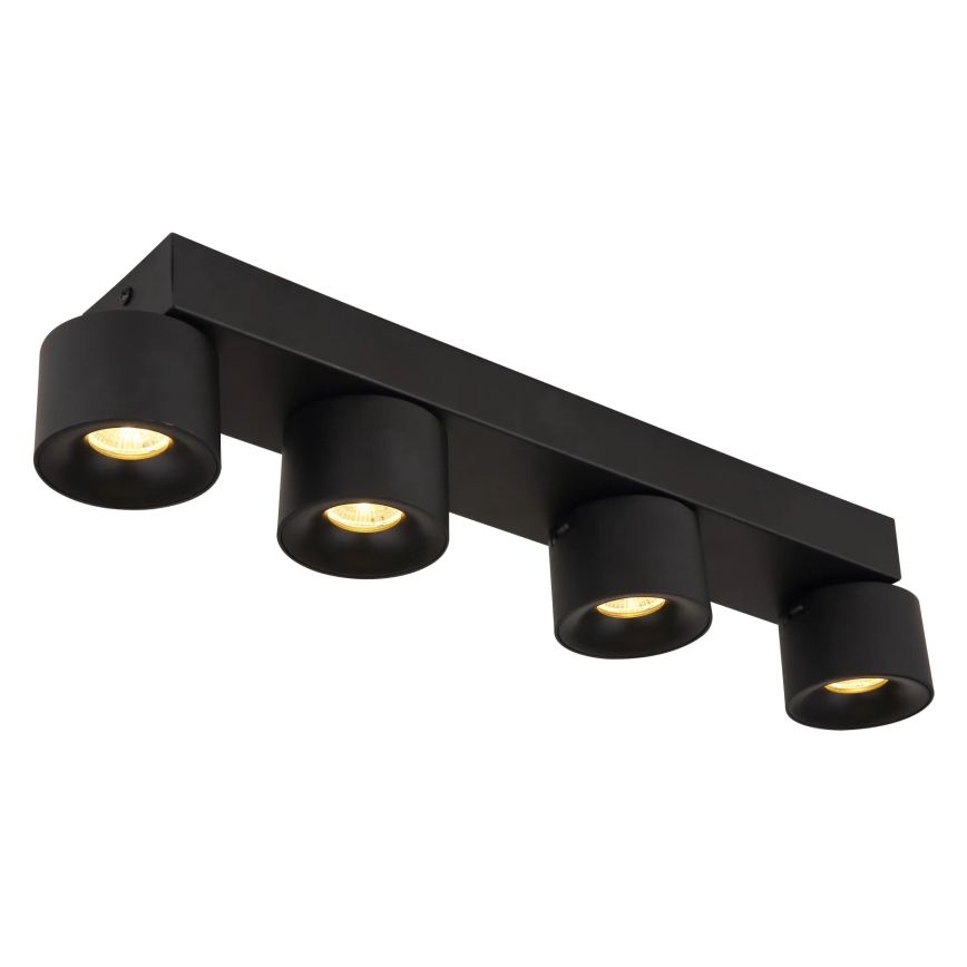 Globo - LED Starmetis 4xLED/6W/230V melna