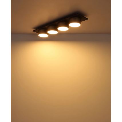 Globo - LED griestu lampa LED/40W/230V 3000K 86x20 cm bēša