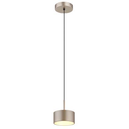 Globo - LED lustra ar trosi LED/12W/230V 3000K Ø 15 cm misiņš