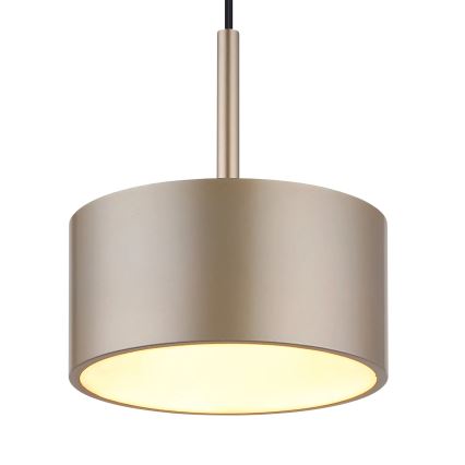 Globo - LED lustra ar trosi LED/12W/230V 3000K Ø 15 cm misiņš