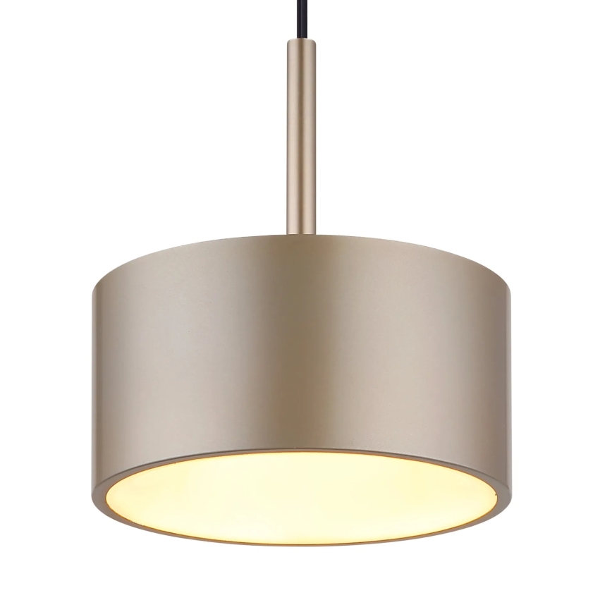 Globo - LED lustra ar trosi LED/12W/230V 3000K Ø 15 cm misiņš