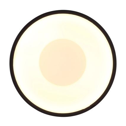 Globo - LED griestu gaismeklis LED/12W/230V 3000K Ø 15 cm melns