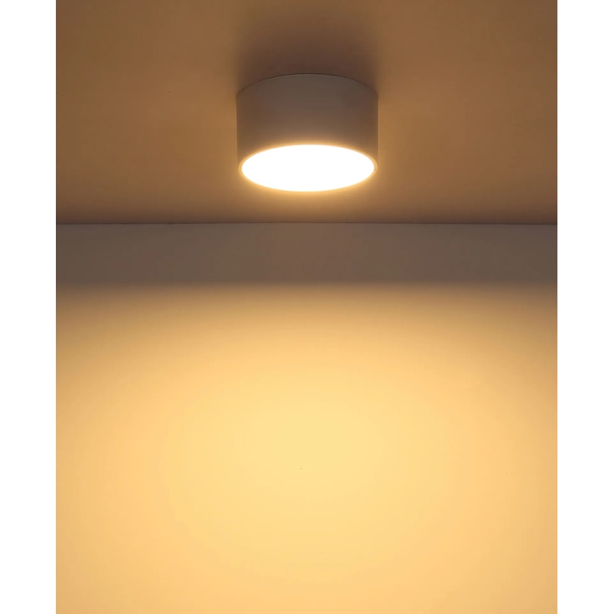 Globo - LED griestu gaismeklis LED/12W/230V 3000K Ø 15 cm balts