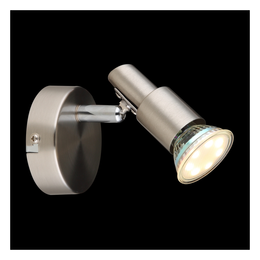 Globo - LED Sienas starmetis 1xGU10/3W/230V