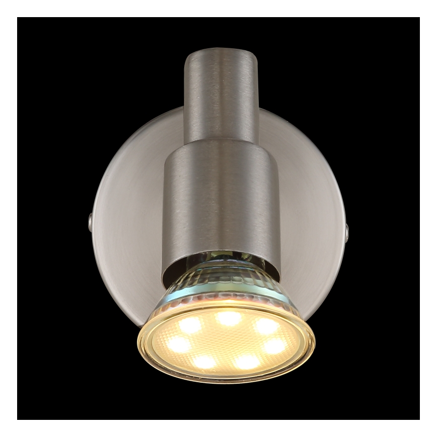Globo - LED Sienas starmetis 1xGU10/3W/230V
