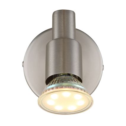 Globo - LED Sienas starmetis 1xGU10/3W/230V