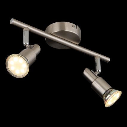 Globo - LED Starmetis 2xGU10/3W/230V