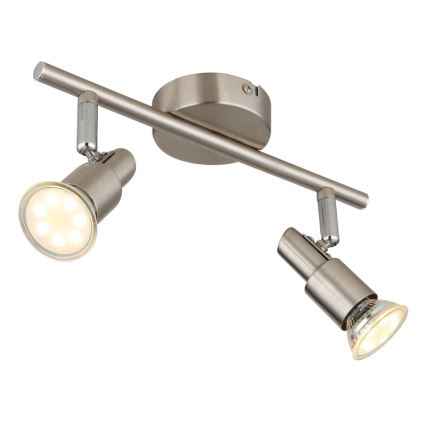 Globo - LED Starmetis 2xGU10/3W/230V