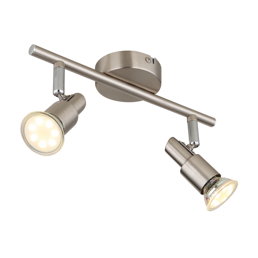 Globo - LED Starmetis 2xGU10/3W/230V