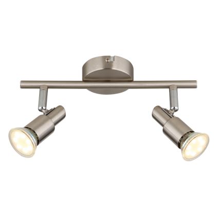 Globo - LED Starmetis 2xGU10/3W/230V