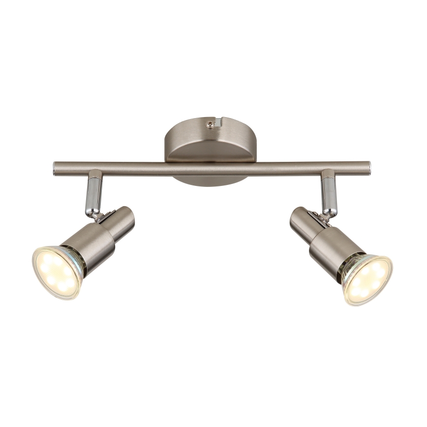 Globo - LED Starmetis 2xGU10/3W/230V