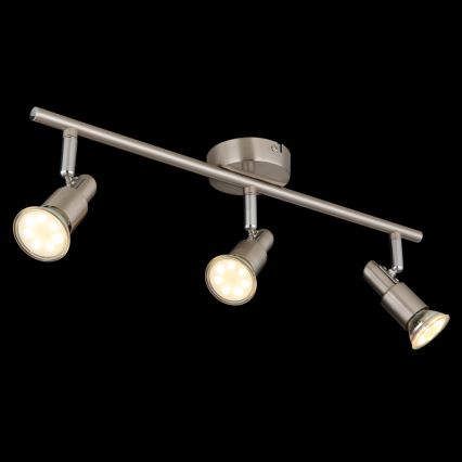 Globo - LED Starmetis 3xGU10/3W/230V
