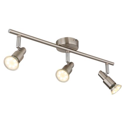 Globo - LED Starmetis 3xGU10/3W/230V