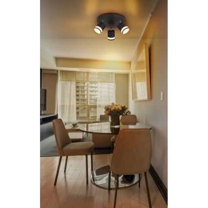 Globo - LED Starmetis 3xGX53/7W/230V 3000K