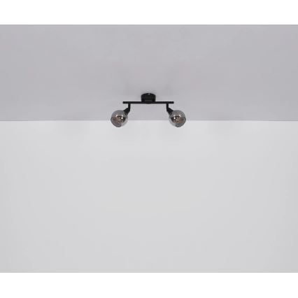 Globo - Starmetis 2xE14/40W/230V melna