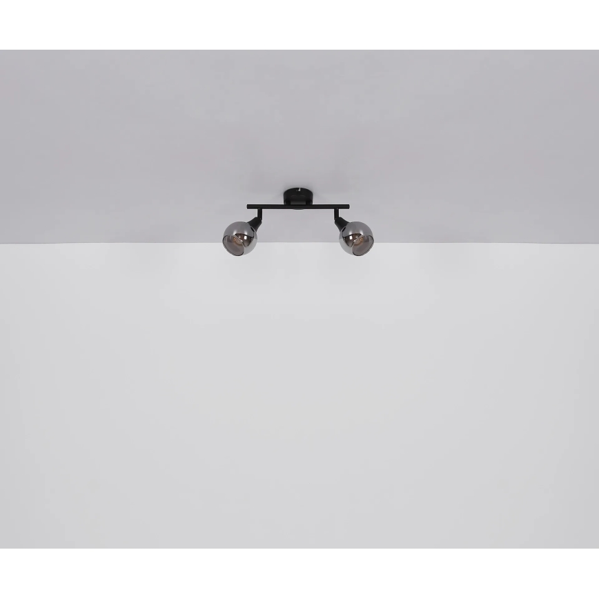 Globo - Starmetis 2xE14/40W/230V melna
