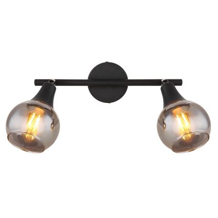 Globo - Starmetis 2xE14/40W/230V melna