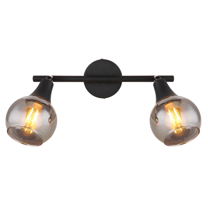 Globo - Starmetis 2xE14/40W/230V melna