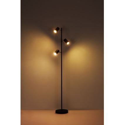 Globo - Grīdas stāvlampa 3xGU10/5W/230V melna