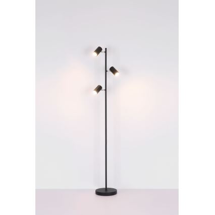 Globo - Grīdas stāvlampa 3xGU10/5W/230V melna