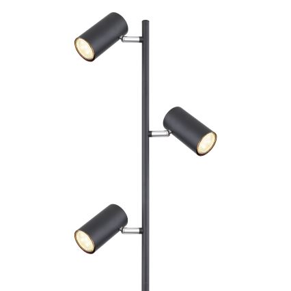 Globo - Grīdas stāvlampa 3xGU10/5W/230V melna