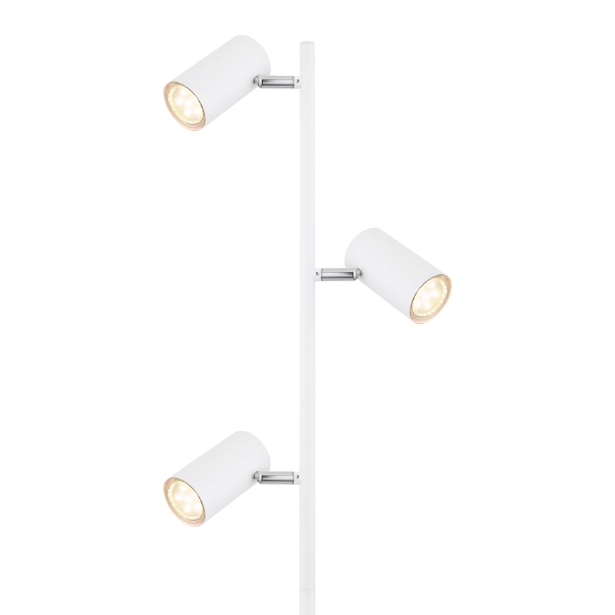 Globo - Grīdas stāvlampa 3xGU10/5W/230V balta
