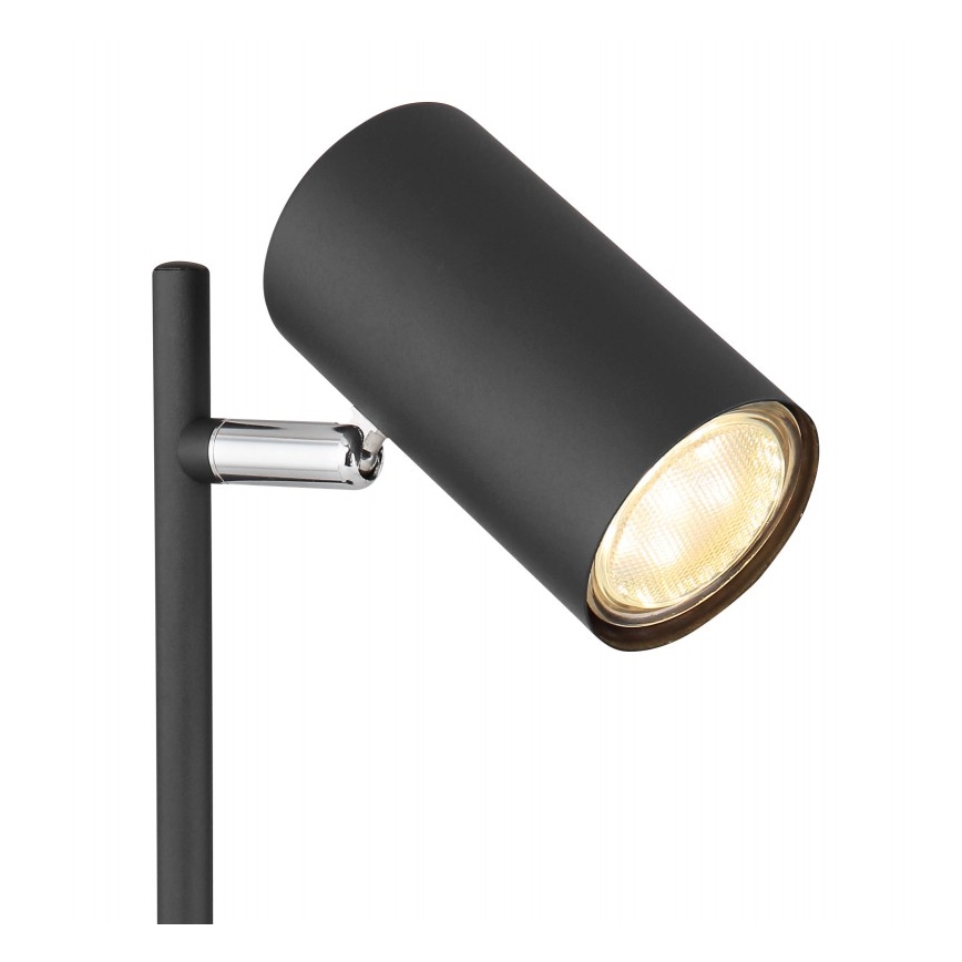 Globo - Galda lampa 1xGU10/5W/230V melna
