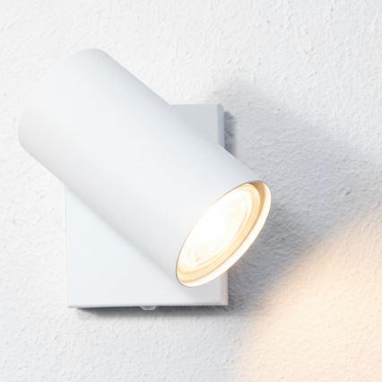 Globo - Sienas starmetis 1xGU10/25W/230V balts