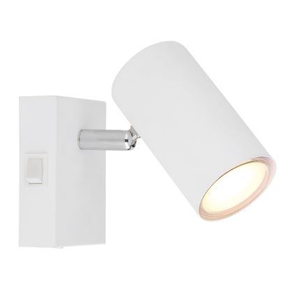 Globo - Sienas starmetis 1xGU10/25W/230V balts